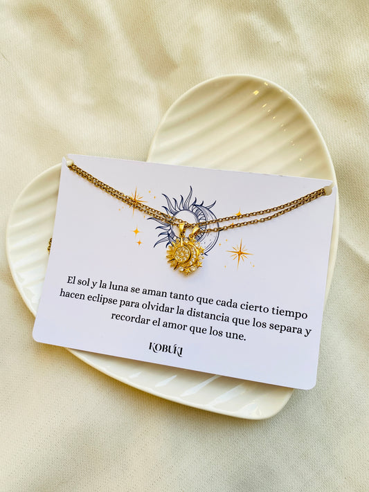 Collar sol y luna ✨