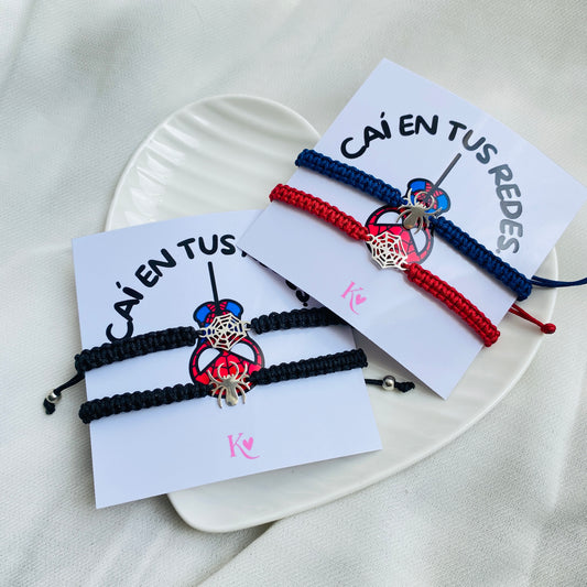 Pulseras Spiderman 🕷️❤️
