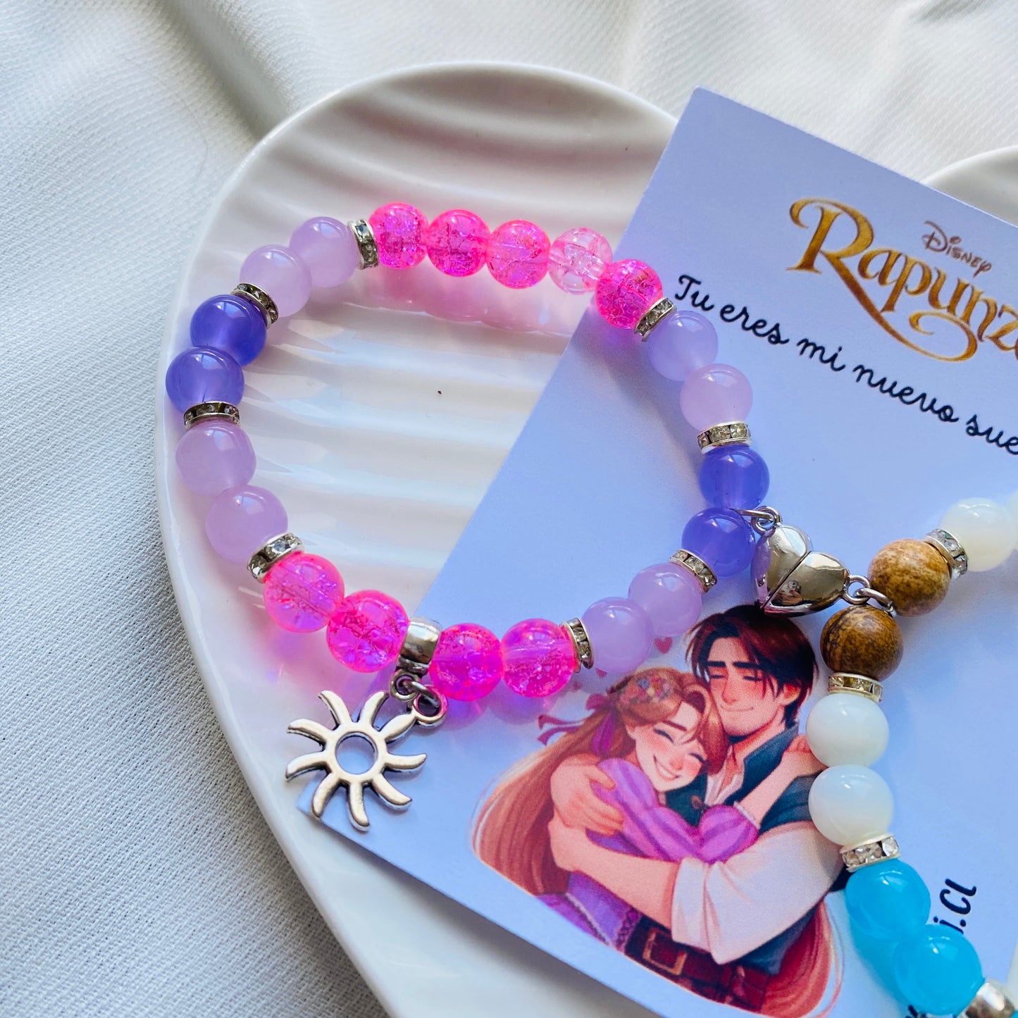 Pulseras Rapunzel & Flynn 👑