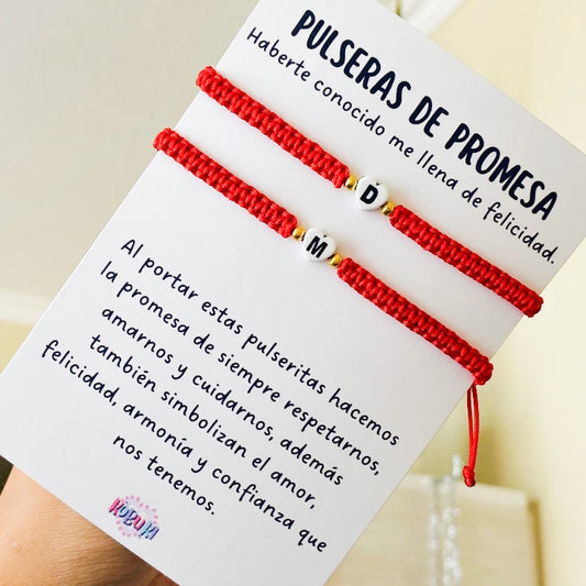 Pulseras de promesa