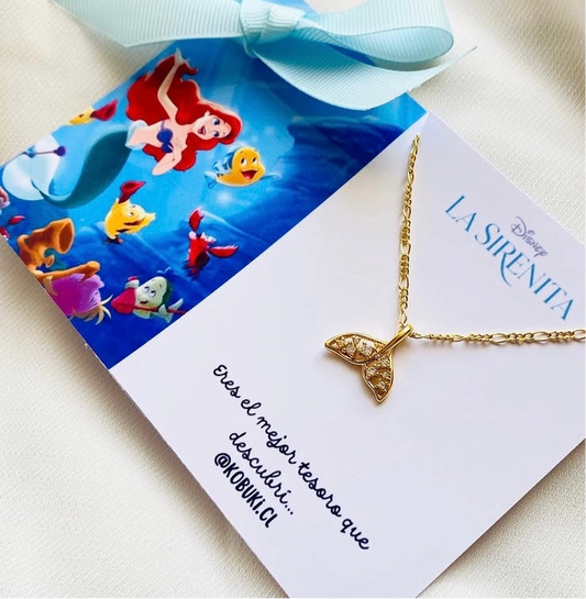 Collar Ariel “La Sirenita” 🧜🏼‍♀️