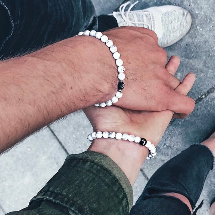 Promise Bracelets howlita blanca ✨