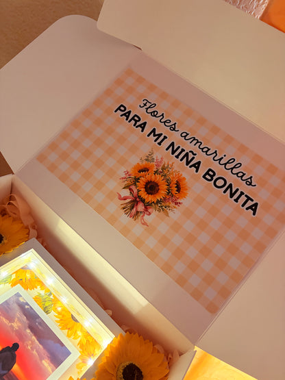 Box amor y girasoles 🌻❤️