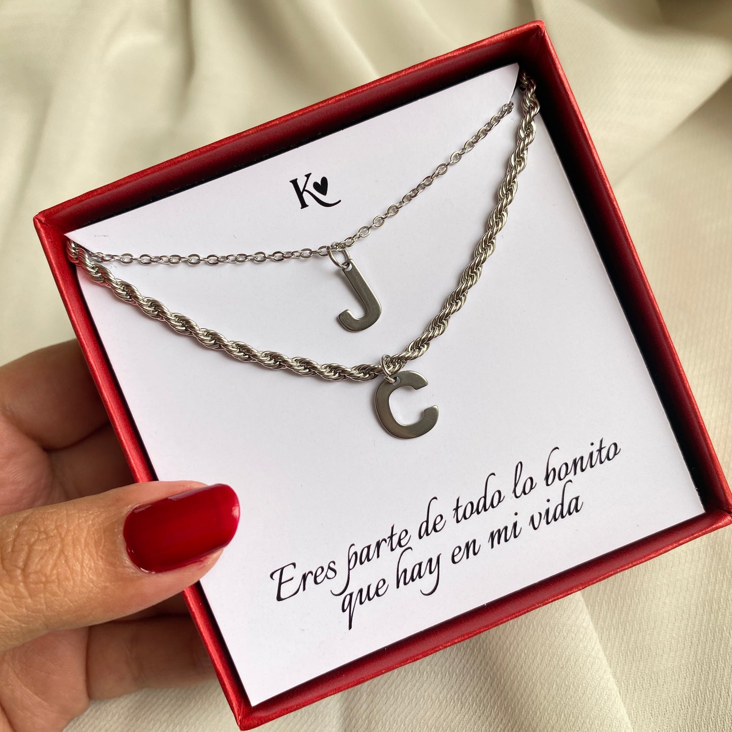 Iniciales para compartir ❤️✨