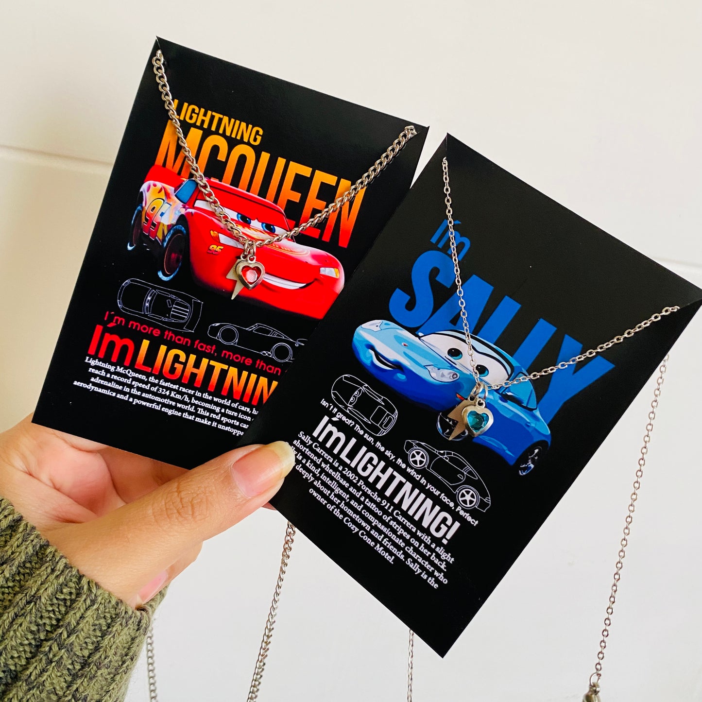 Collar Rayo y Sally ⚡️❤️