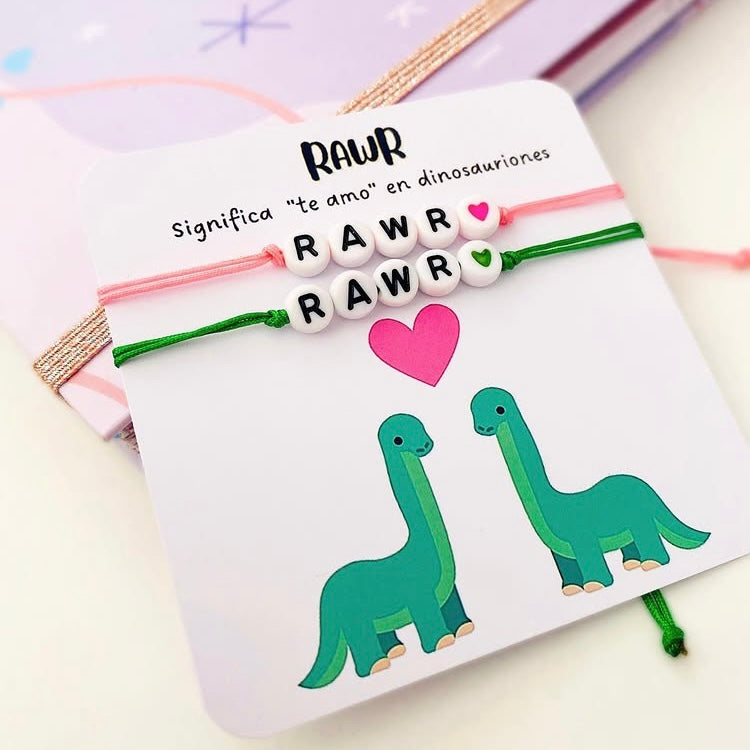 Pulseras “Rawr”