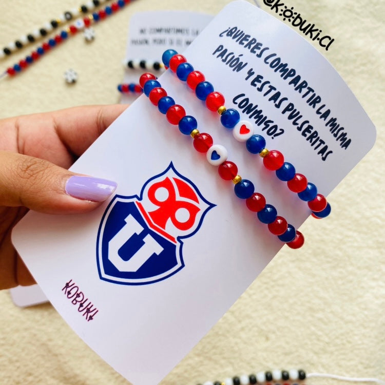 Pulseras U de Chile