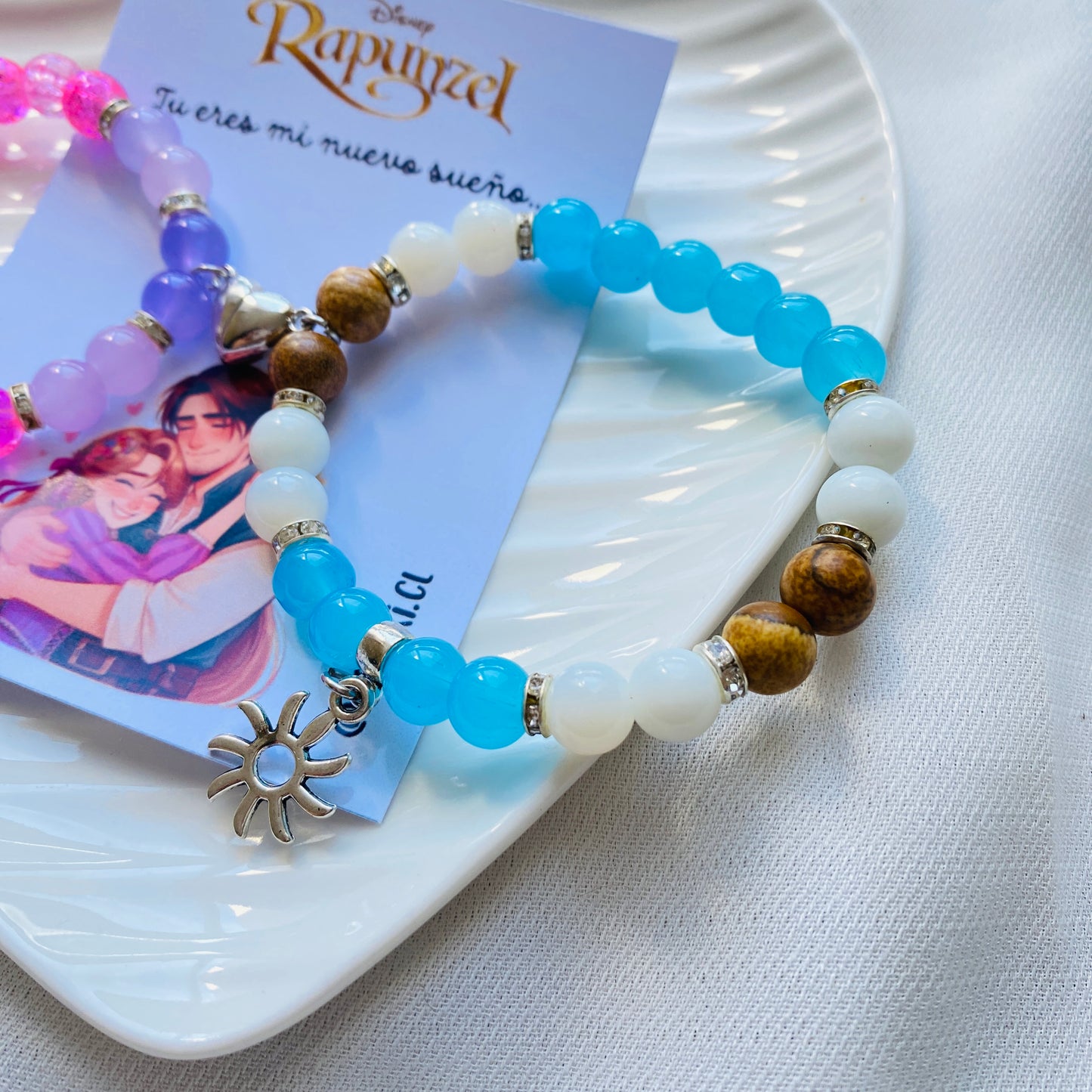 Pulseras Rapunzel & Flynn 👑