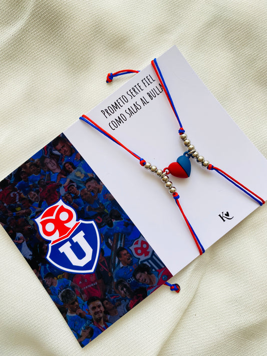 Pulseras U de Chile