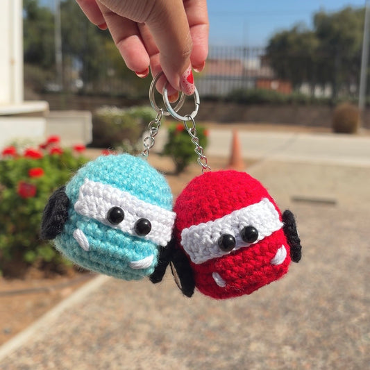 Llaveros rayo y Sally