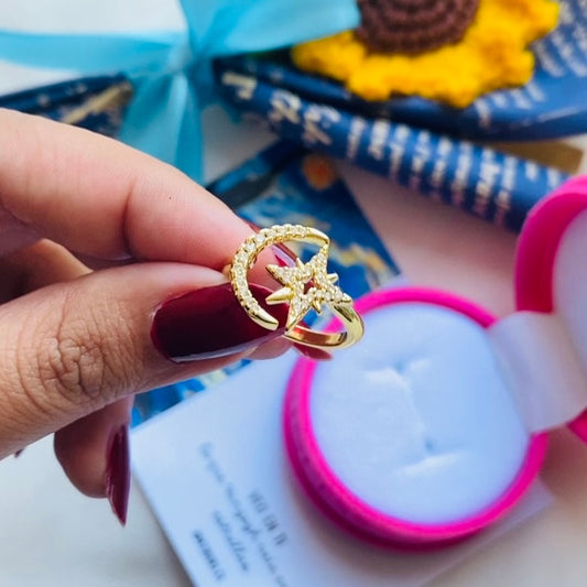 Anillo noche estrellada 🌌