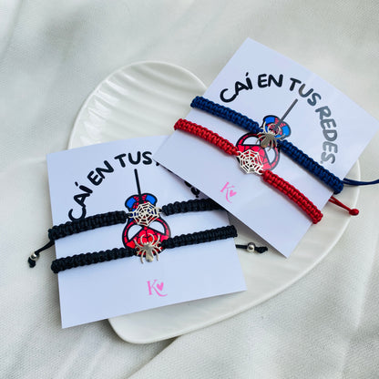 Pulseras Spiderman 🕷️❤️